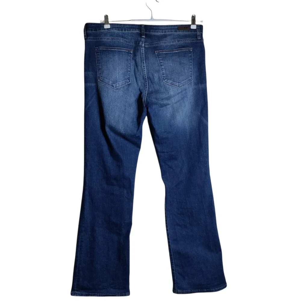 Kut from the Kloth Baby Bootcut Jeans Blue Dark Wash Stretch Denim‎ 16S 2850